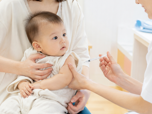 日本脳炎ワクチン接種のイメージ